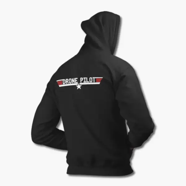 Drone Hoodie, Drone Pilot Sweatshirt - Image 2