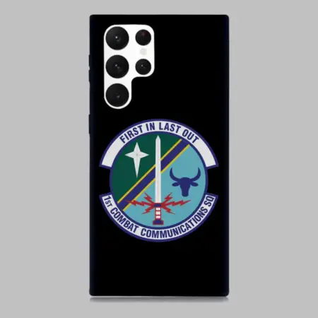 1st Combat Communications SquadronSamsung Galaxy S22 Silicone Phone Case