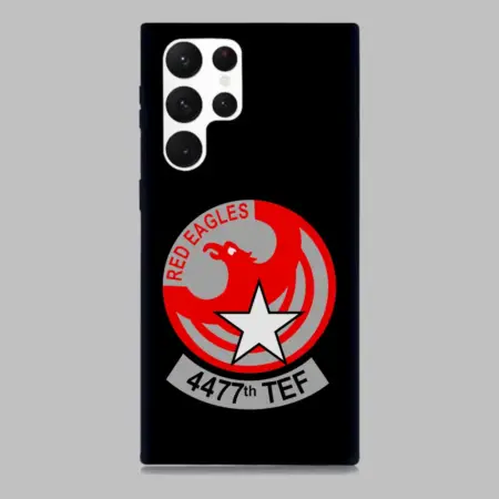 4477th Test and Evaluation Squadron US Air Force Samsung Galaxy S22 Silicone Phone Case