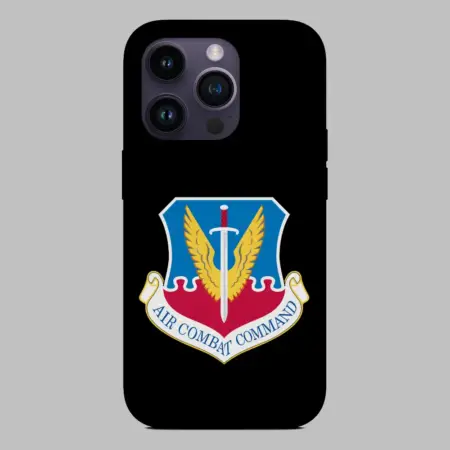 Air Combat Command iPhone 15 Silicone Phone Case