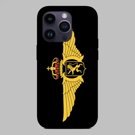 Air Component Belgian Air Force iPhone 15 Silicone Phone Case