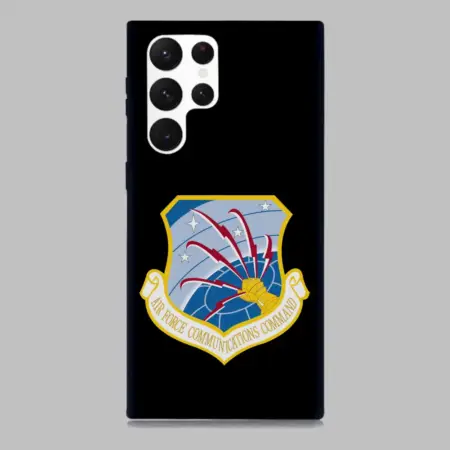 Air Force Communications Command Samsung Galaxy S22 Silicone Phone Case
