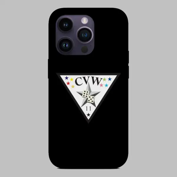 Carrier Air Wing Eleven iPhone 15 Silicone Phone Case