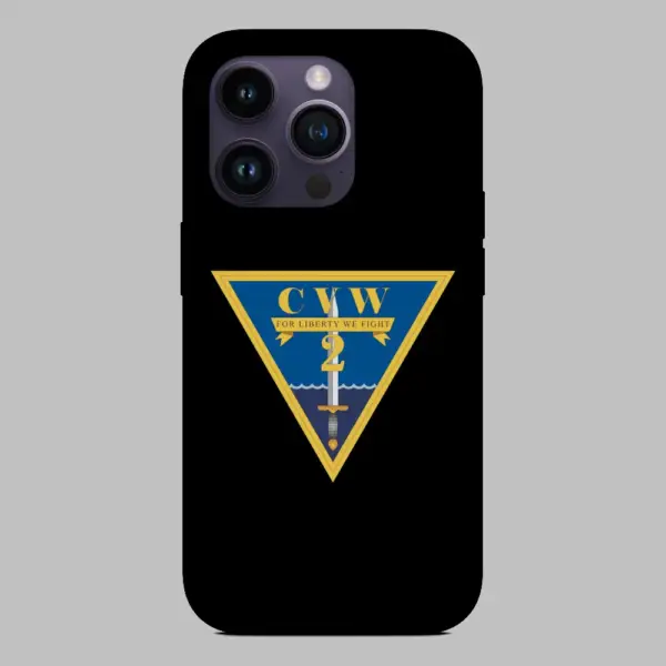 Carrier Air Wing Two iPhone 15 Silicone Phone Case