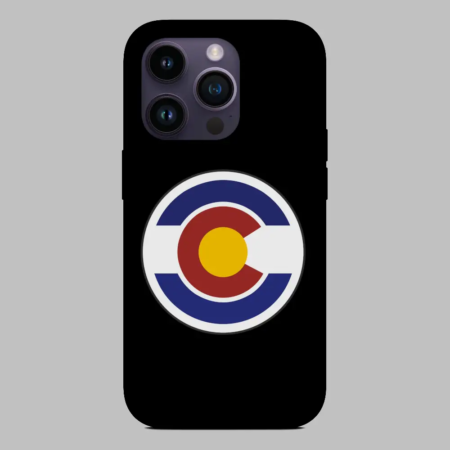 Colorado ArNG Shoulder Sleeve iPhone 15 Silicone Phone Case