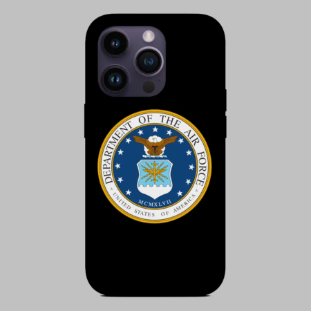 Department of The Air Force iPhone 15 Silicone Phone Case