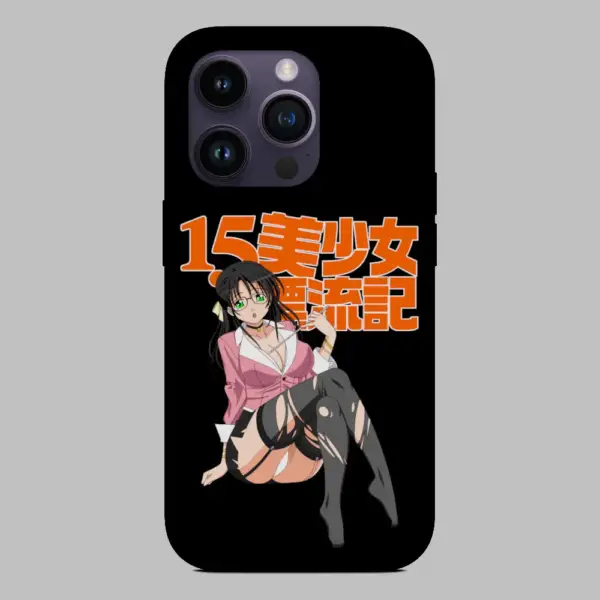 15 Bishoujo Hyouryuuki, Nago Nogiku iPhone 14 Silicone Phone Case