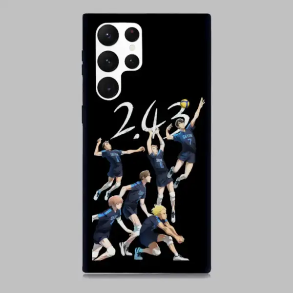 2.43 Seiin High School Boys Volleyball Team Samsung Galaxy S22 Silicone Phone Case