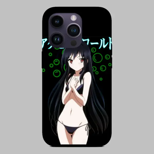 Kuroyukihime iPhone 14 Silicone Phone Case