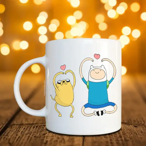 Adventure Time Coffee Mug Finn and Jake