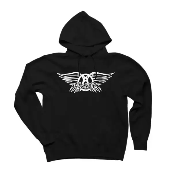 Aerosmith Logo Hoodie, Aerosmith Logo Hooded Sweatshirt