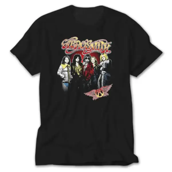Aerosmith T-Shirt, Aerosmith Members Tee Shirt