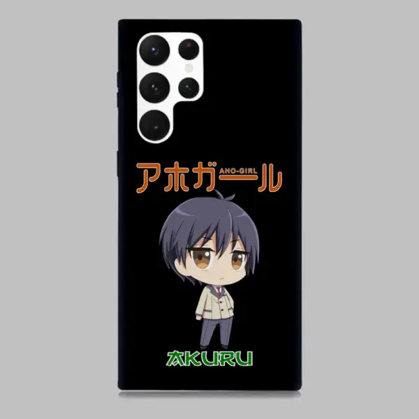 Chibi Akuru Akutsu Samsung Galaxy S22 Silicone Phone Case