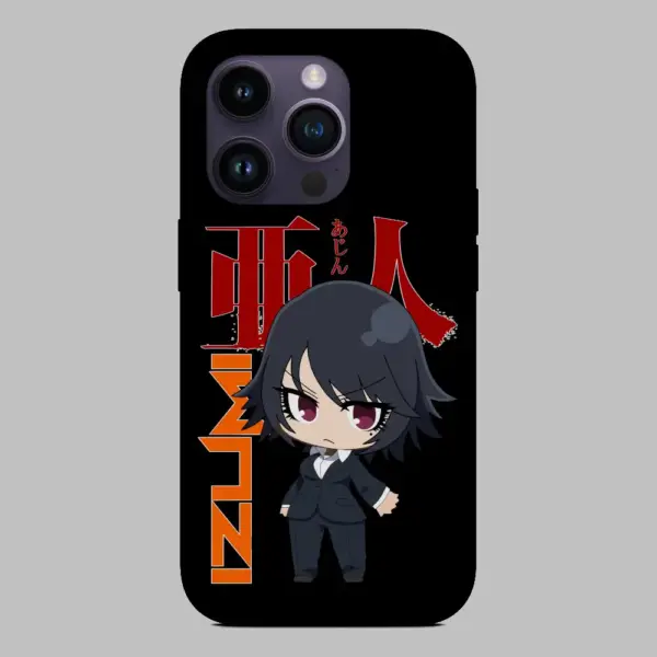 Chibi Izumi Shimomura iPhone 14 Silicone Phone Case