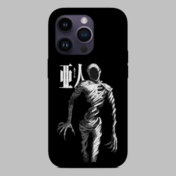 Ajin Demi-Human iPhone 14 Silicone Phone Case