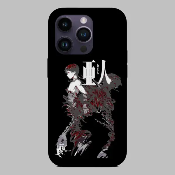 Ajin Demi-Human iPhone 14 Silicone Phone Case