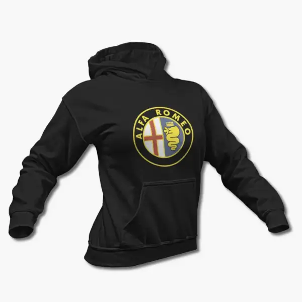 Alfa Romeo Hoodie, Alfa Romeo Logo Hooded Sweatshirt