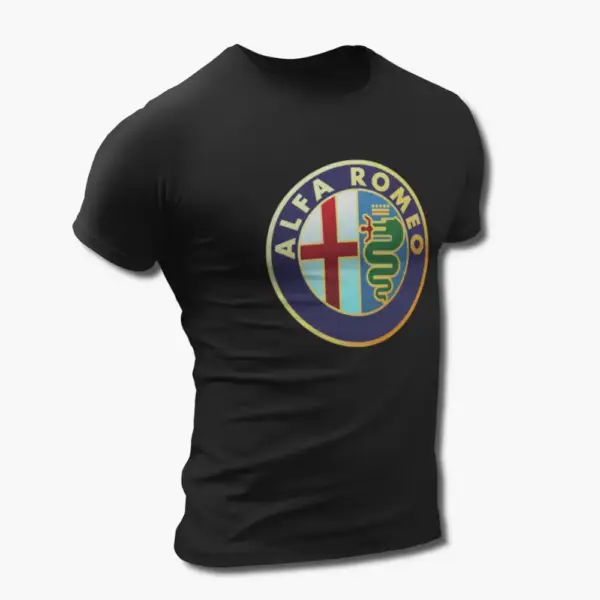 Alfa Romeo T-Shirt, Alfa Romeo Logo Tee Shirt