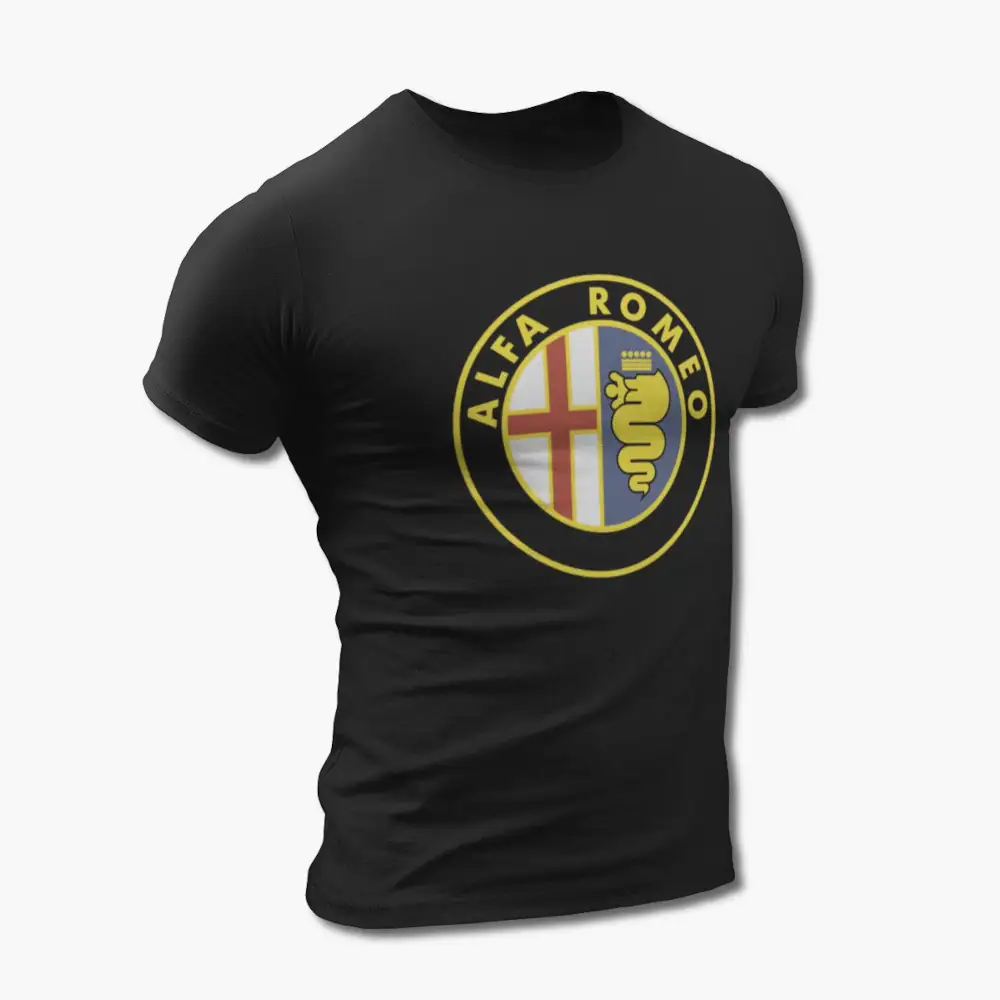 Alfa Romeo T-Shirt, Alfa Romeo Logo Tee Shirt