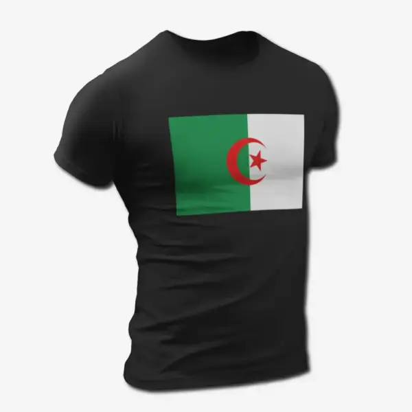 Algeria Flag T-Shirt, Algeria's National Flag Tee Shirt