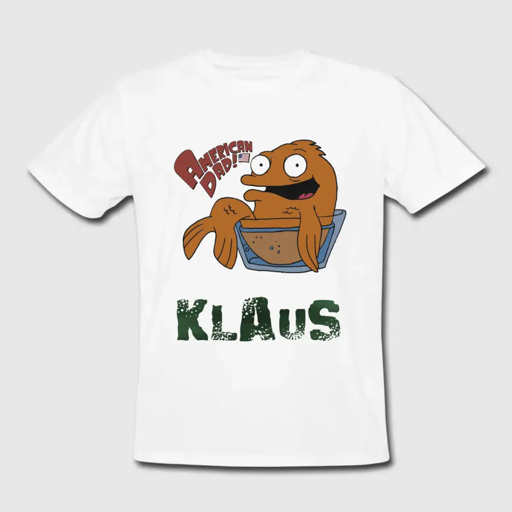 American Dad T-Shirt, Klaus The Fish Tee-Shirt