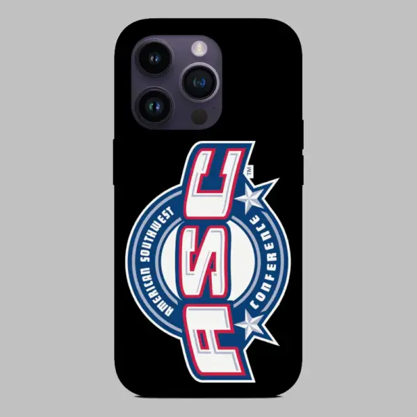 American Southwest Conference Logo iPhone 14 Silicon Case