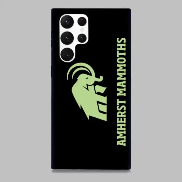 Amherst Mammoths Logo Samsung Galaxy S22 Silicon Case