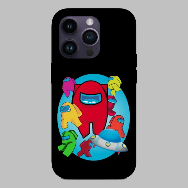 Among Us iPhone 14 Silicone Phone Case