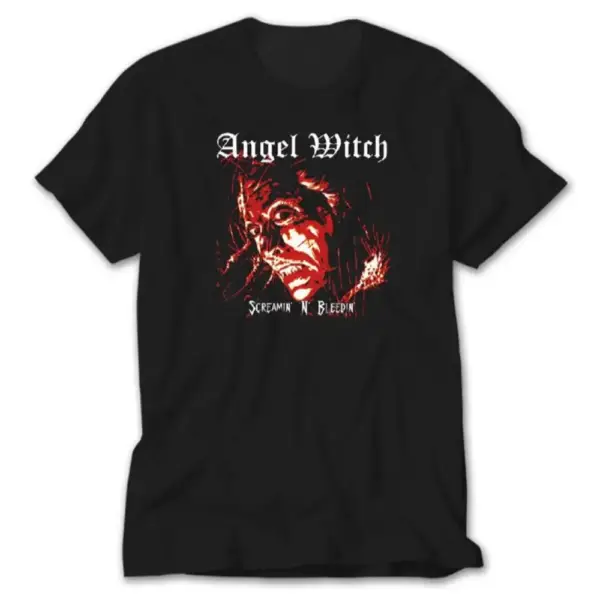 Angel Witch T-Shirt, Angel Witch Screamin n Bleedin Tee Shirt