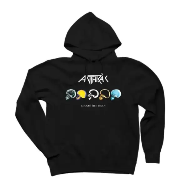 Anthrax Concert Hoodie, Anthrax Concert Hooded Sweatshirt