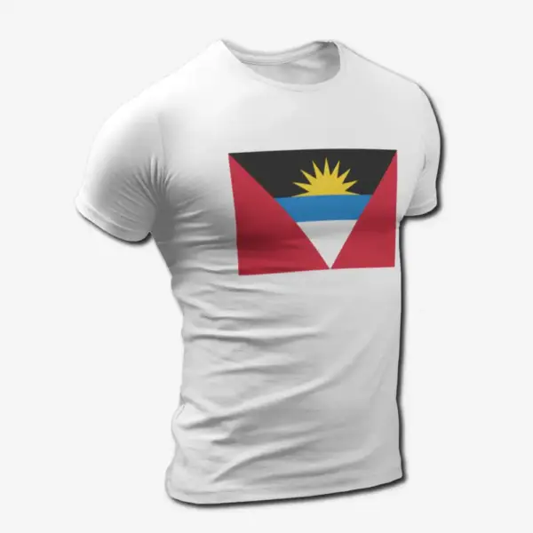 Antigua and Barbuda Flag T-Shirt, Antigua and Barbuda's National Flag Tee Shirt