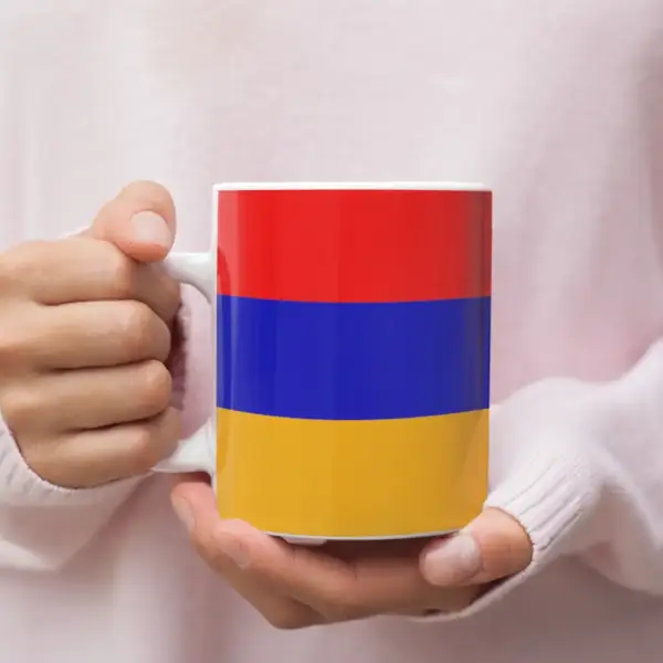 Armenia Flag Coffee Mug, Armenia's National Flag Mug
