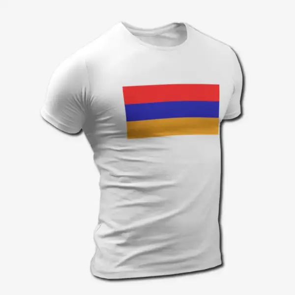 Armenia Flag T-Shirt, Armenia's National Flag Tee Shirt
