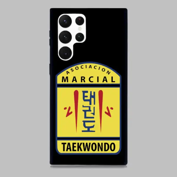 Associacion Marcial Taekwondo Logo Samsung Galaxy S22 Silicon Case