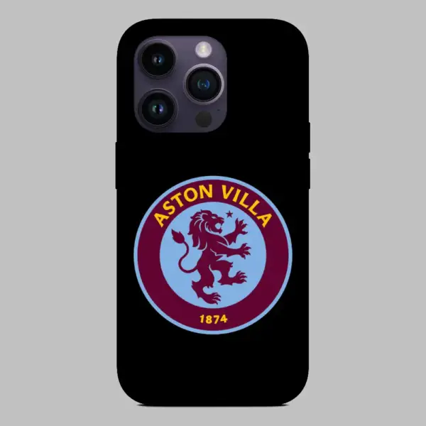 Aston Villa Logo iPhone 14 Silicon Case
