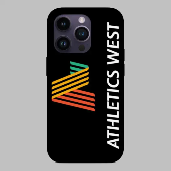 Athletics Western Australia Logo iPhone 14 Silicon Case