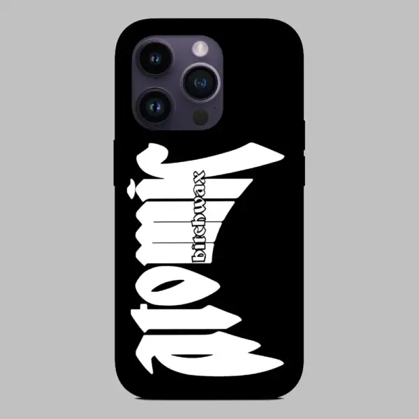 Atomic Bitchwax Logo iPhone 14 Silicon Case