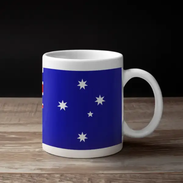 Australia Flag Coffee Mug, Australia's National Flag Mug - Image 2