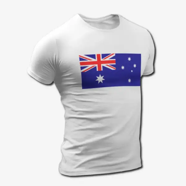 Australia Flag T-Shirt, Australia's National Flag Tee Shirt
