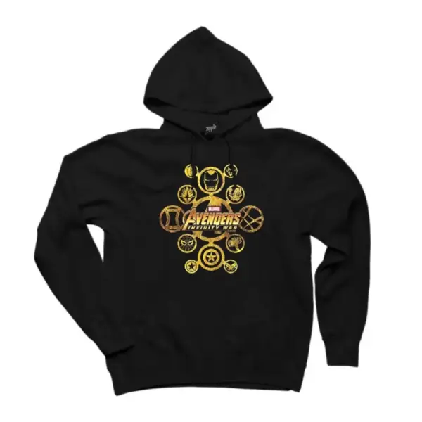 Avengers Infinity War Connected Hero Hoodie, Avengers Hooded Sweatshirt