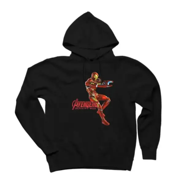 Avengers Infinity War Iron Man Hoodie, Avengers Hooded Sweatshirt