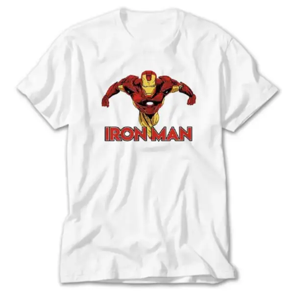 Avengers T-Shirt, Avengers Infinity War Iron Man Fly Tee Shirt