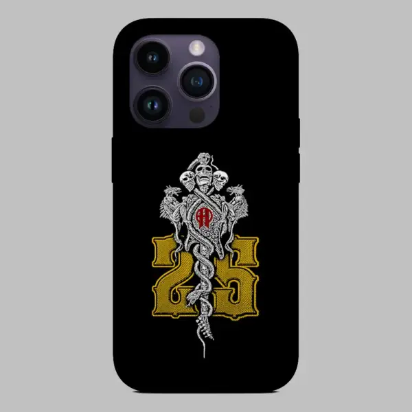 Axel Rudi Pell  25 Years Logo iPhone 14 Silicon Phone Case