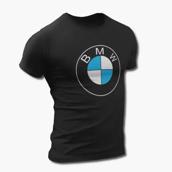 BMW T-Shirt, BMW Logo Black Tee Shirt