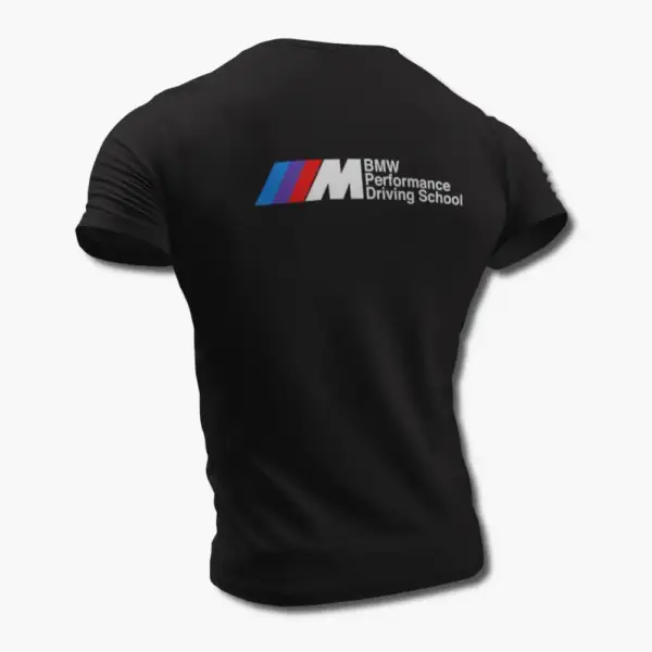 BMW T-Shirt, BMW Performance Driving School Black Tee Shirt - Image 2