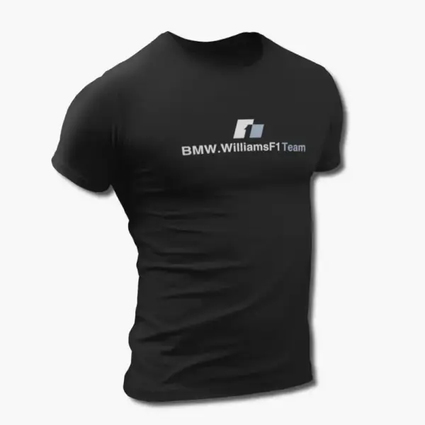 BMW T-Shirt, BMW Williams F1 Team Black Tee Shirt