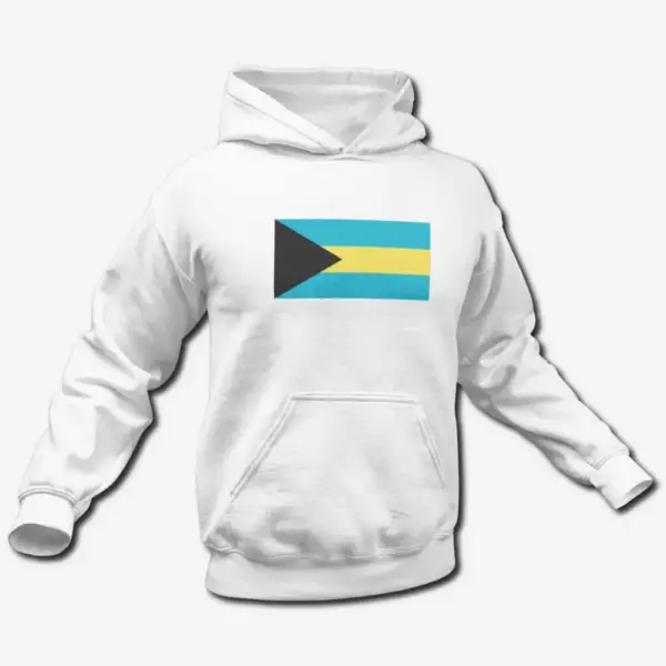 Bahamas Flag Hoodie, Bahamas's National Flag Hooded Sweatshirt