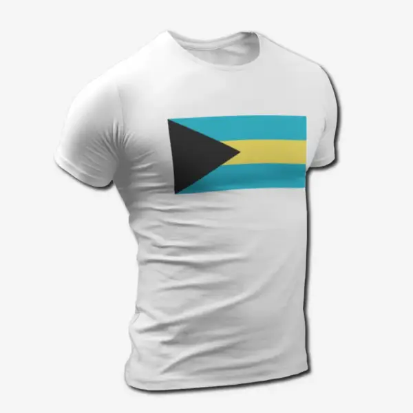 Bahamas Flag T-Shirt, Bahamas's National Flag Tee Shirt