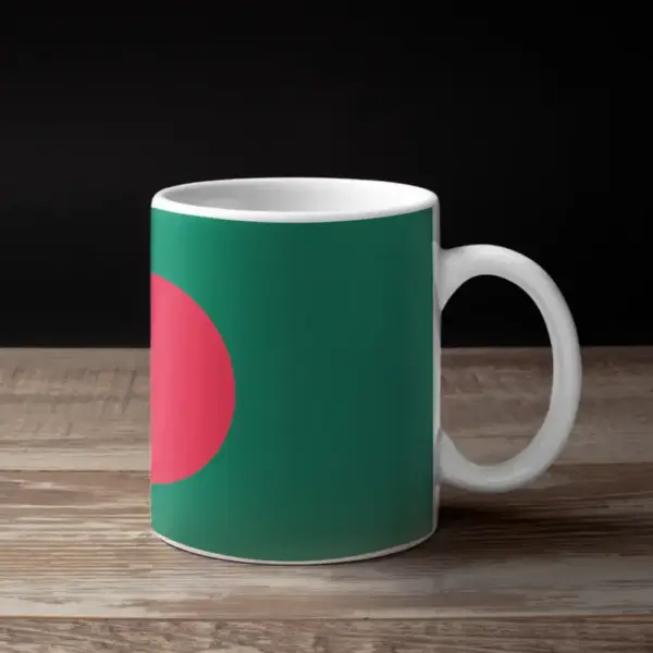 Bangladesh Flag Coffee Mug, Bangladesh's National Flag Mug - Image 2