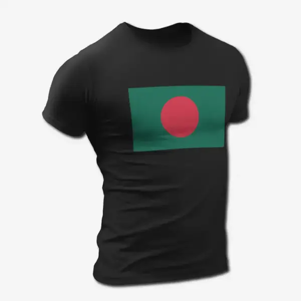 Bangladesh Flag T-Shirt, Bangladesh's National Flag Tee Shirt